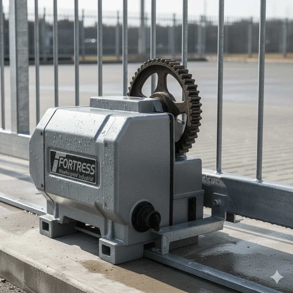 Heavy-Duty Industrial Sliding Gate Motor